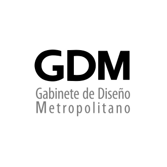 Logotipo para GDM - Gabinete de Diseño Metropolitano, estudio de Arquitectura